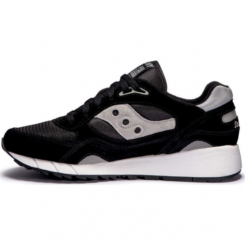 Men's Saucony Shadow 6000 Sneakers Black / Silver | SOUTHAFRICA-ZXY