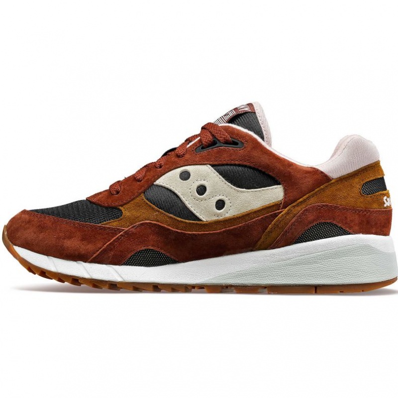 Men's Saucony Shadow 6000 Sneakers Brown / Black | SOUTHAFRICA-EYB