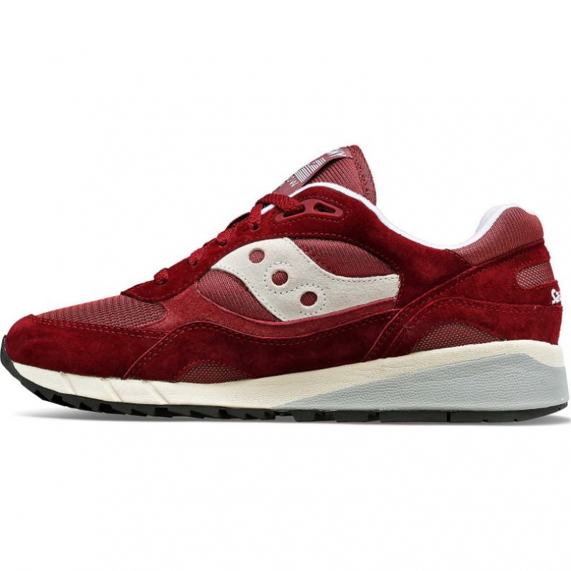 Men's Saucony Shadow 6000 Sneakers Burgundy | SOUTHAFRICA-UPJ