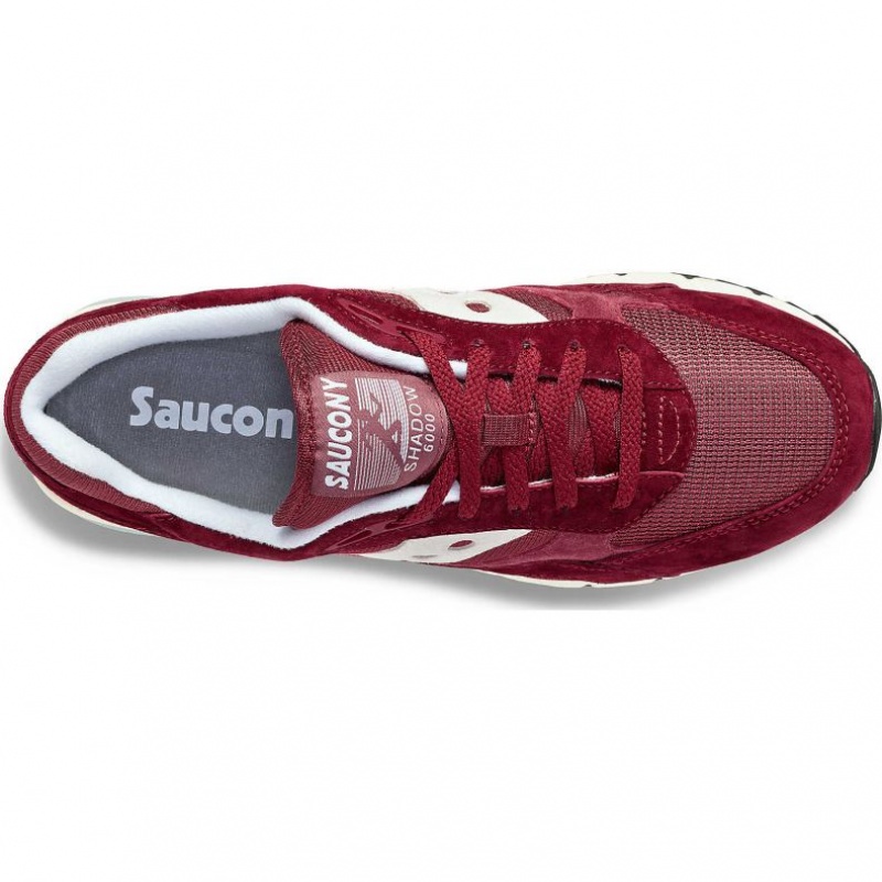 Men's Saucony Shadow 6000 Sneakers Burgundy | SOUTHAFRICA-UPJ