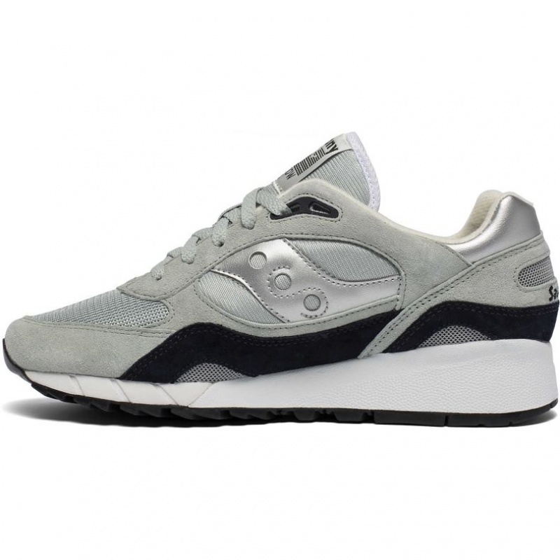 Men's Saucony Shadow 6000 Sneakers Grey / Silver | SOUTHAFRICA-DMU