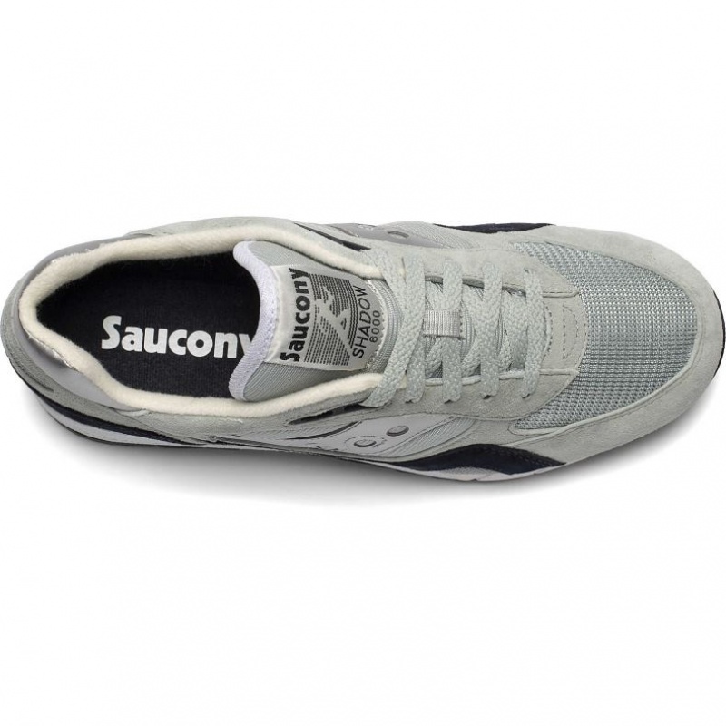 Men's Saucony Shadow 6000 Sneakers Grey / Silver | SOUTHAFRICA-DMU