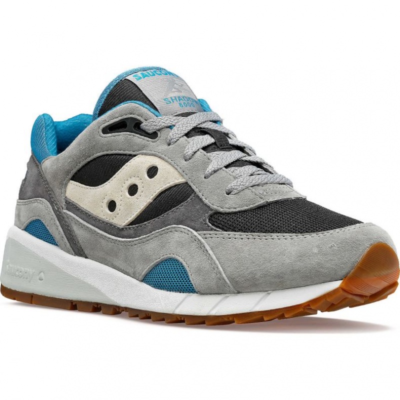 Men's Saucony Shadow 6000 Sneakers Grey / Black | SOUTHAFRICA-PST