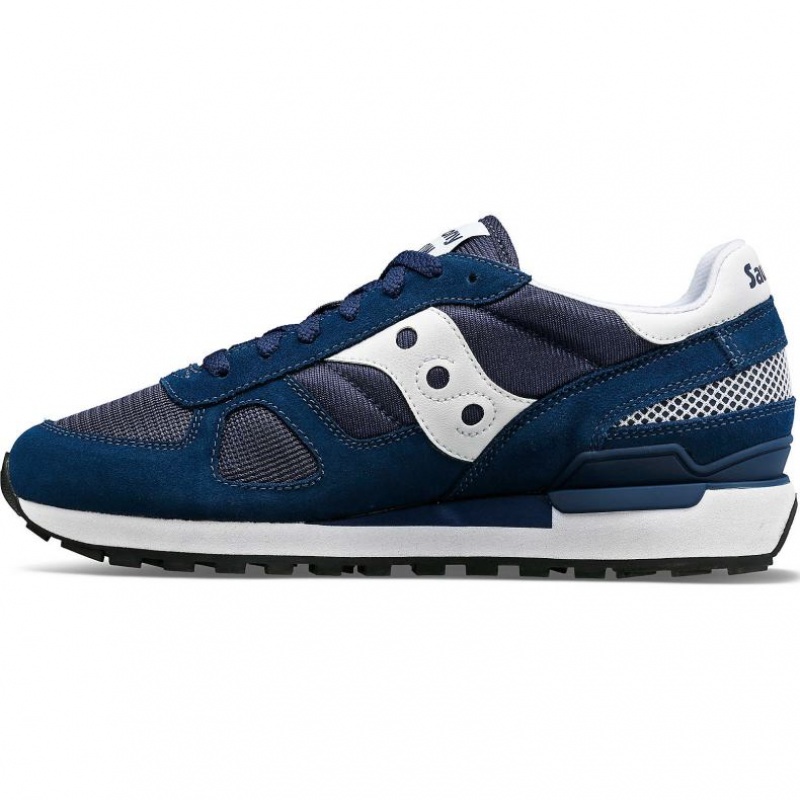 Men's Saucony Shadow Original Sneakers Navy / White | SOUTHAFRICA-JPS