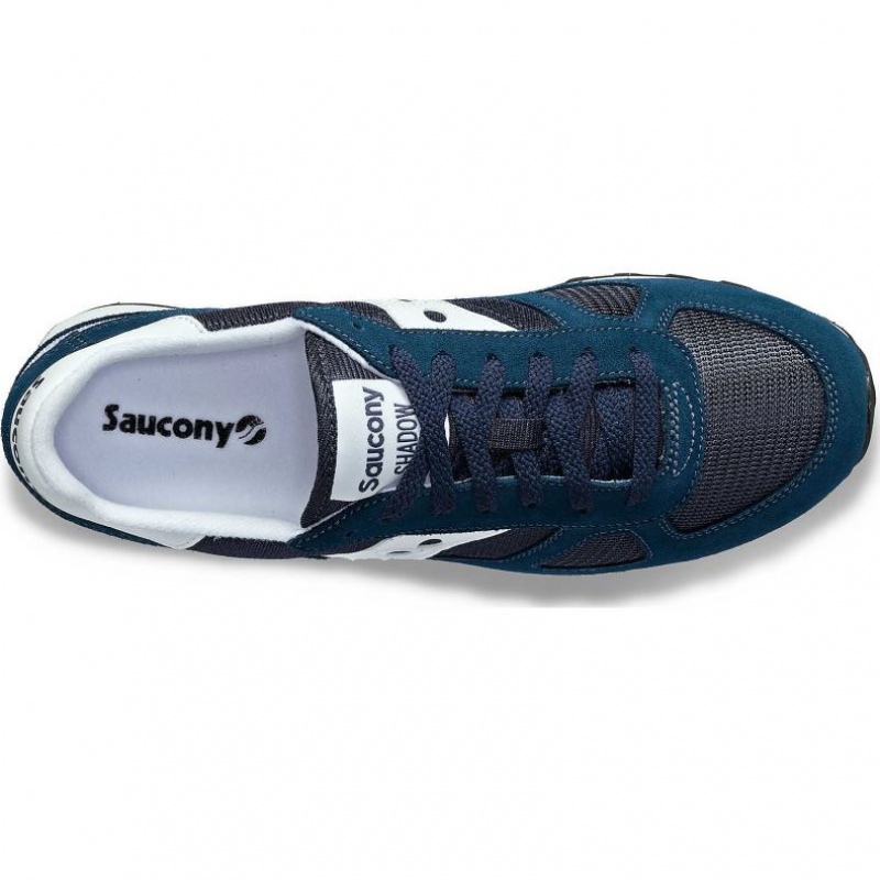 Men's Saucony Shadow Original Sneakers Navy / White | SOUTHAFRICA-JPS