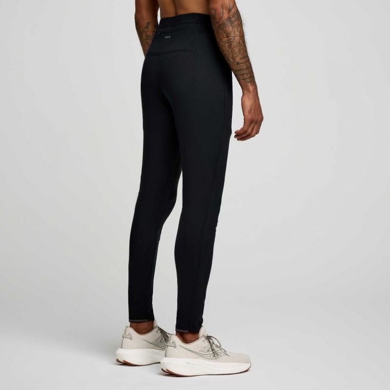 Men's Saucony Solstice Tight Black | SOUTHAFRICA-YUC