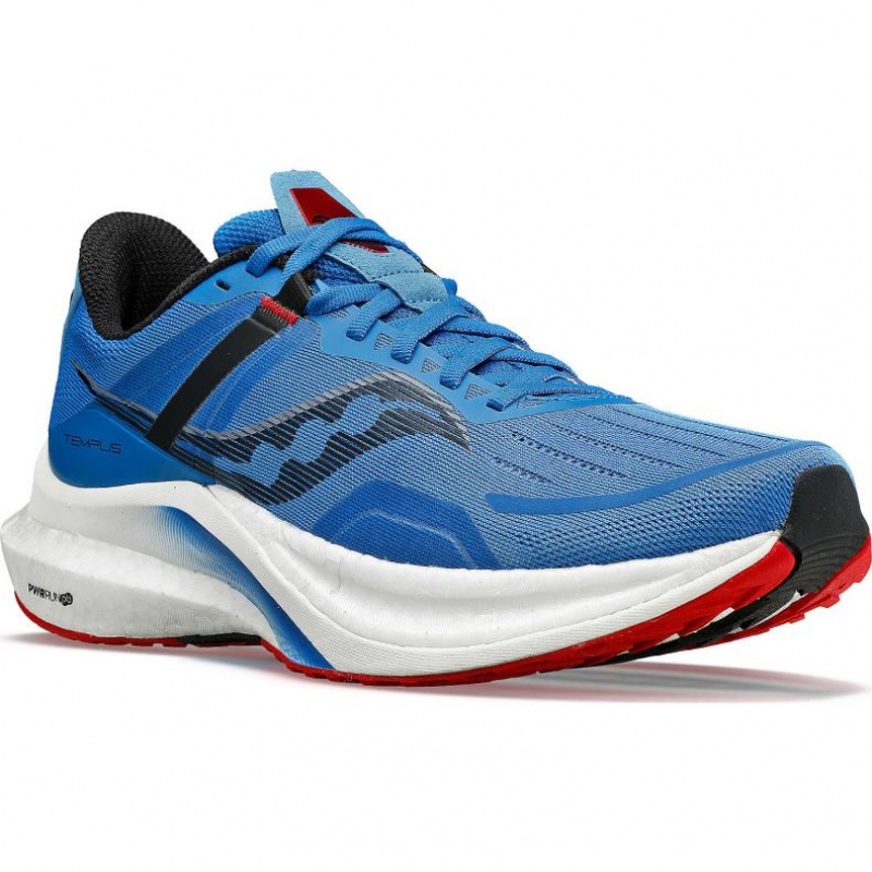 Men's Saucony Tempus Running Shoes Blue | SOUTHAFRICA-KGQ