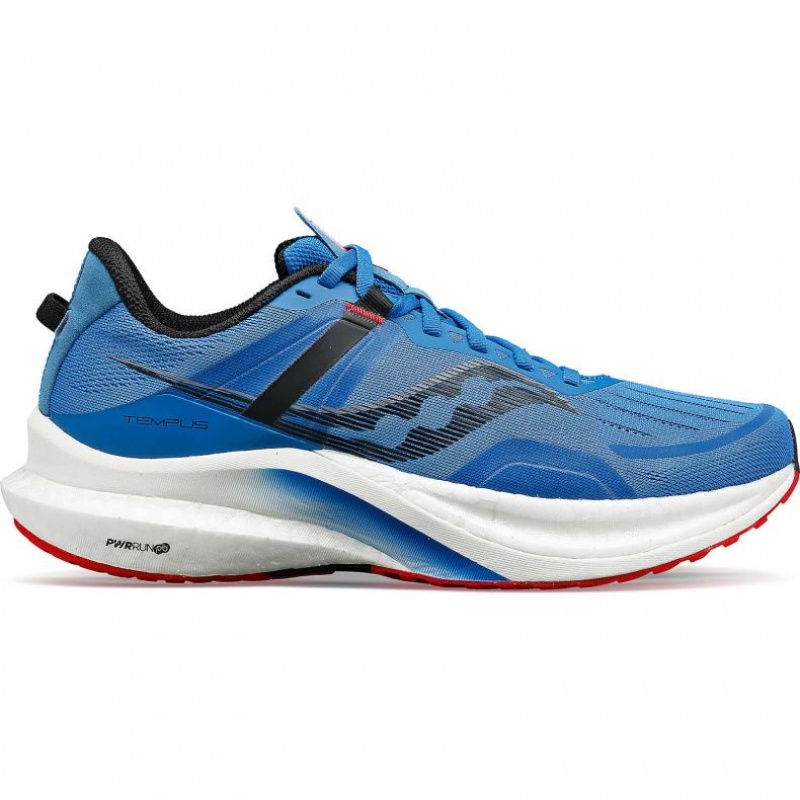 Men\'s Saucony Tempus Running Shoes Blue | SOUTHAFRICA-KGQ