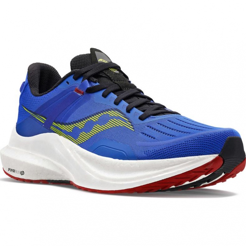 Men's Saucony Tempus Running Shoes Blue | SOUTHAFRICA-IMZ