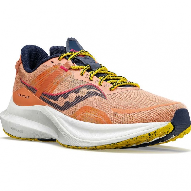 Men's Saucony Tempus Running Shoes Orange | SOUTHAFRICA-ZHF