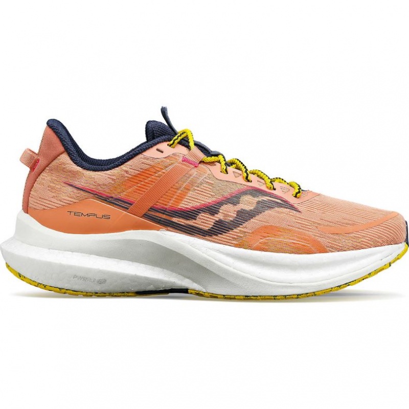 Men\'s Saucony Tempus Running Shoes Orange | SOUTHAFRICA-ZHF