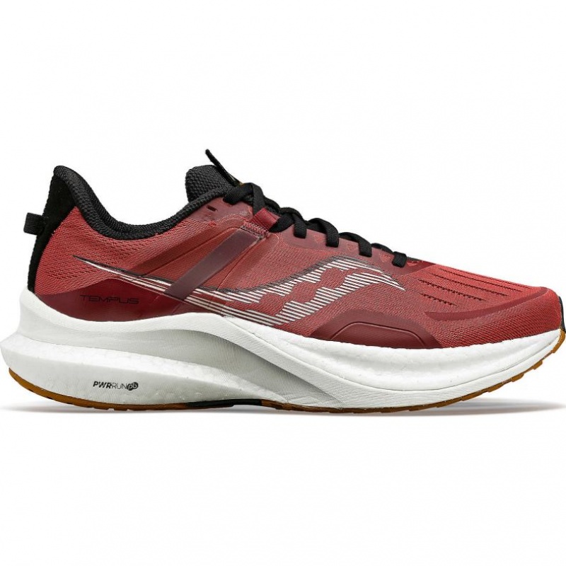 Men\'s Saucony Tempus Running Shoes Red | SOUTHAFRICA-XJN