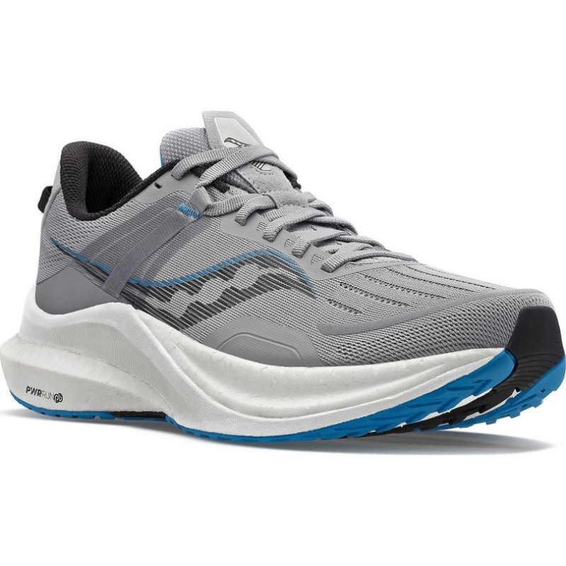 Men's Saucony Tempus Wide Running Shoes Grey | SOUTHAFRICA-OPT