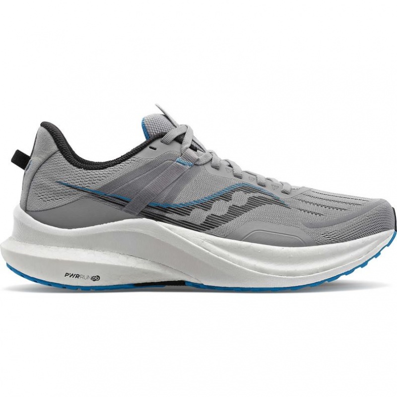 Men\'s Saucony Tempus Wide Running Shoes Grey | SOUTHAFRICA-OPT