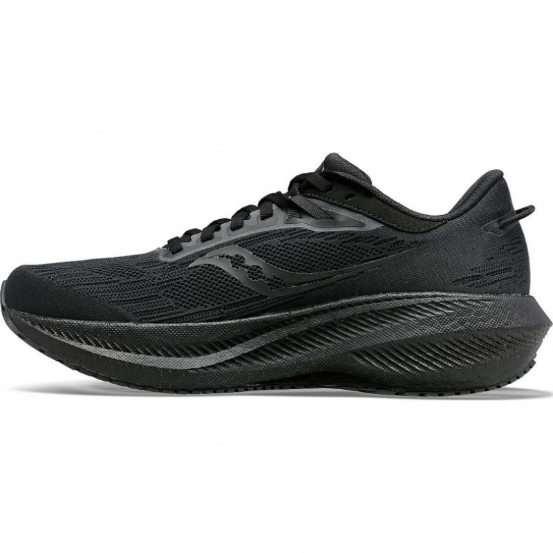 Men's Saucony Triumph 21 Running Shoes Black | SOUTHAFRICA-DUL