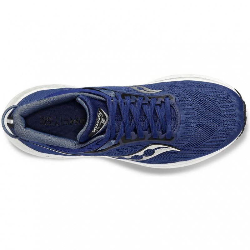 Men's Saucony Triumph 21 Running Shoes Indigo | SOUTHAFRICA-JXU