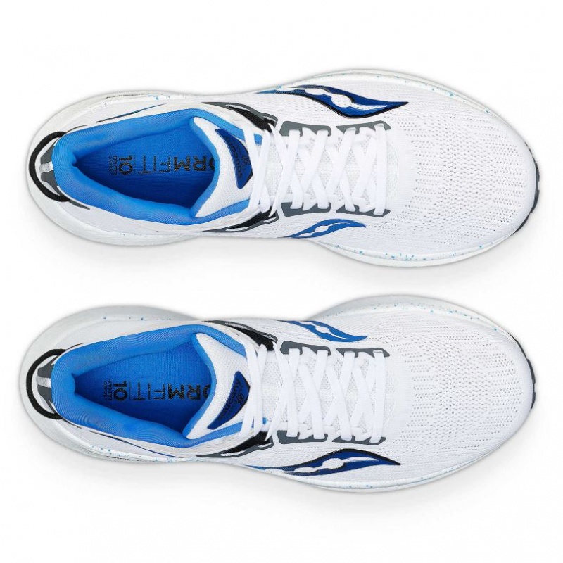 Men's Saucony Triumph 21 Running Shoes White | SOUTHAFRICA-SLN