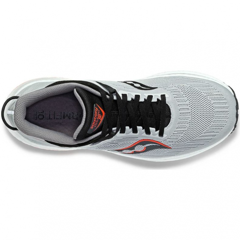 Men's Saucony Triumph 21 Wide Running Shoes Grey | SOUTHAFRICA-VAK