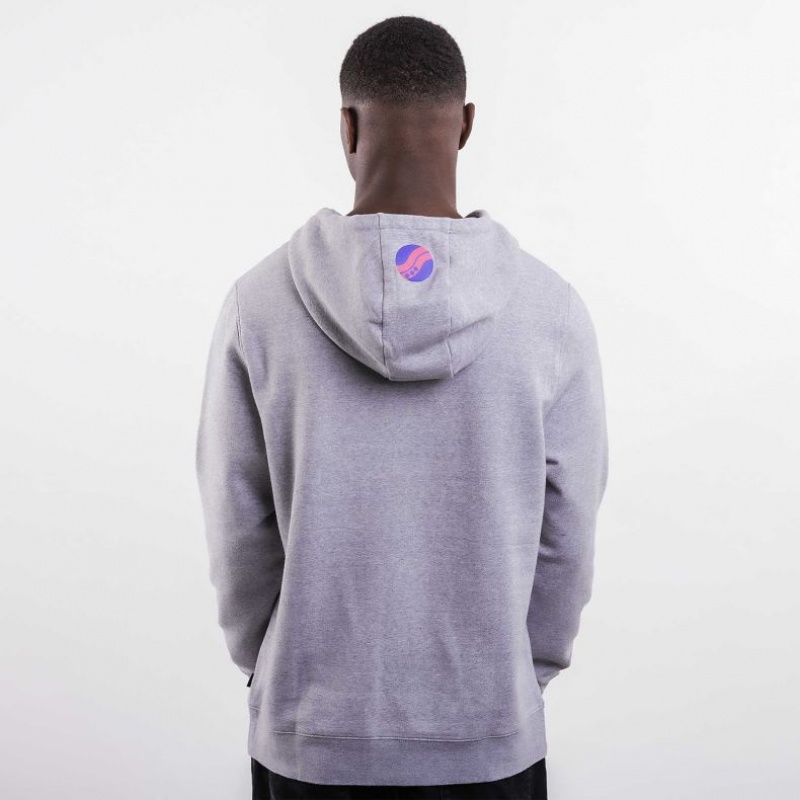 Men's Saucony X Frank Cooke Rested Hoodie Light Grey | SOUTHAFRICA-EPQ