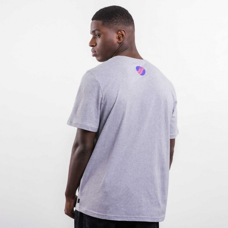 Men's Saucony X Frank Cooke Rested T-Shirt Light Grey | SOUTHAFRICA-JMW