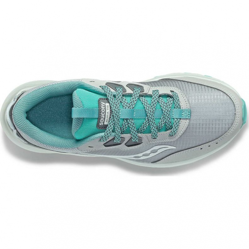 Women's Saucony Aura TR Trail Running Shoes Grey | SOUTHAFRICA-DHY