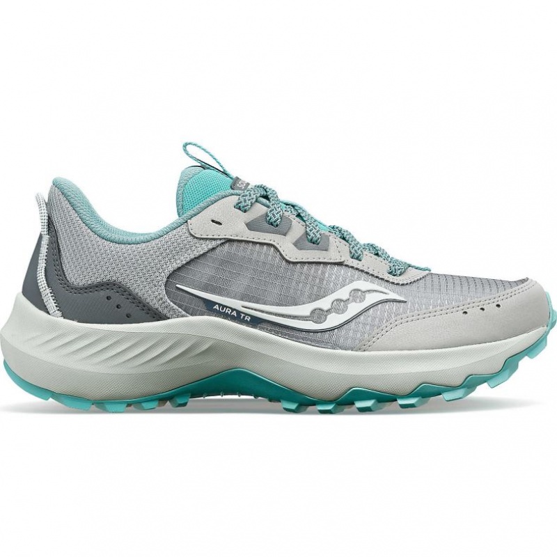 Women\'s Saucony Aura TR Trail Running Shoes Grey | SOUTHAFRICA-DHY