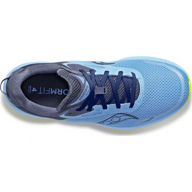 Women's Saucony Axon 3 Running Shoes Blue | SOUTHAFRICA-GNK