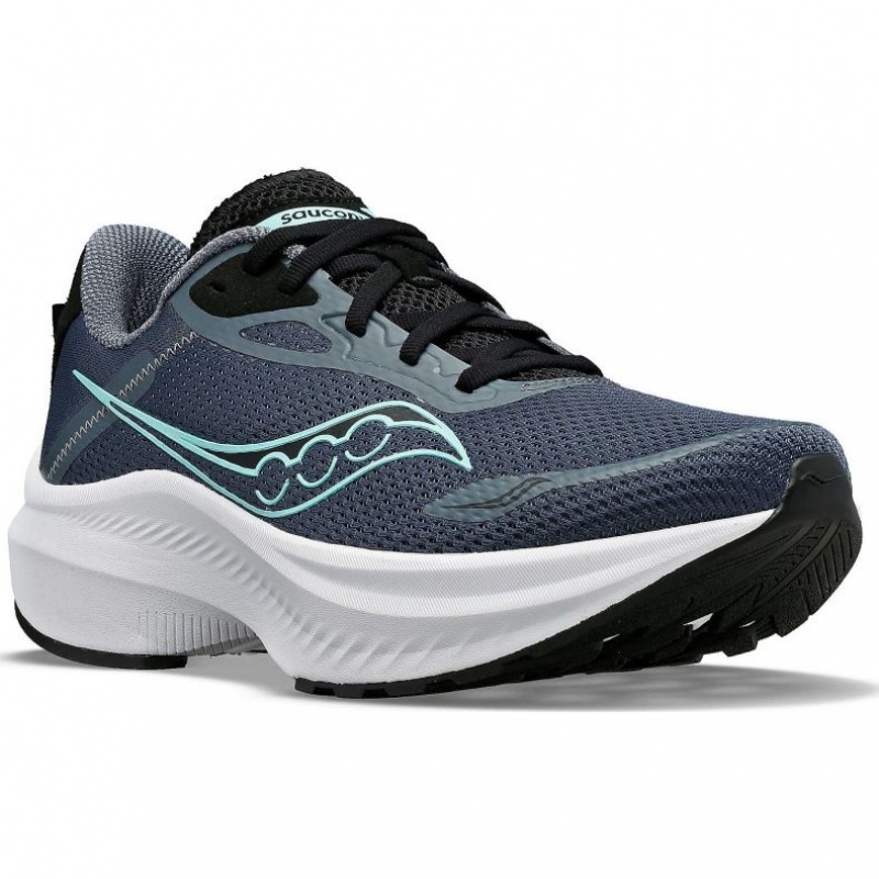 Women's Saucony Axon 3 Running Shoes Grey | SOUTHAFRICA-LXK