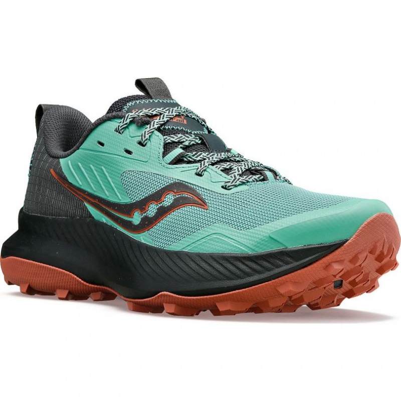 Women's Saucony Blaze TR Trail Running Shoes Turquoise | SOUTHAFRICA-ZUT