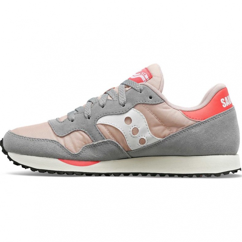 Women's Saucony DXN Sneakers Grey / Pink | SOUTHAFRICA-VXK