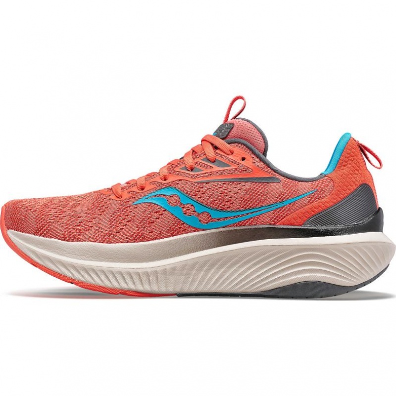 Women's Saucony Echelon 9 Running Shoes Coral | SOUTHAFRICA-MNX