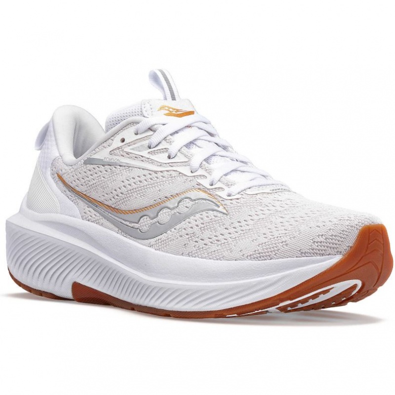 Women's Saucony Echelon 9 Running Shoes White | SOUTHAFRICA-TOE