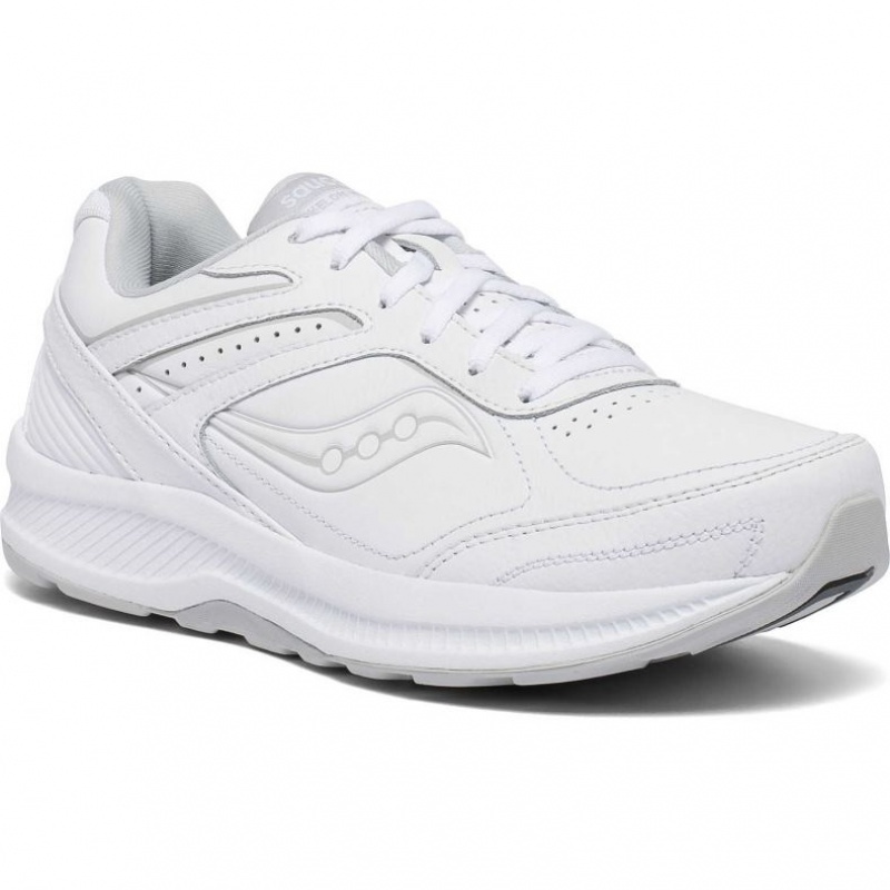 Women's Saucony Echelon Walker 3 Walking Shoes White | SOUTHAFRICA-NSY