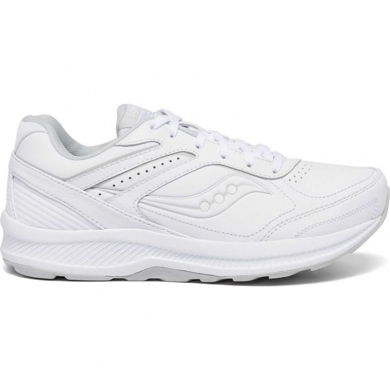 Women\'s Saucony Echelon Walker 3 Wide Running Shoes White | SOUTHAFRICA-COV