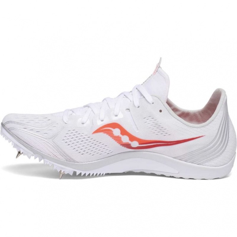 Women's Saucony Endorphin 3 Spikes White | SOUTHAFRICA-PJL