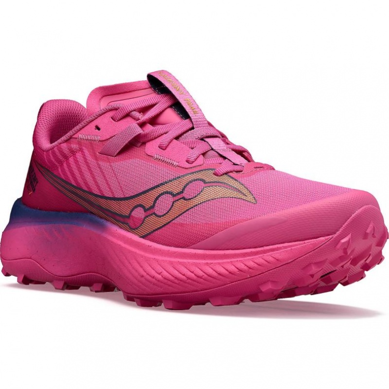 Women's Saucony Endorphin Edge Running Shoes Pink | SOUTHAFRICA-YZX