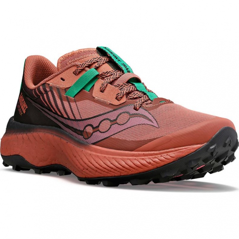 Women's Saucony Endorphin Edge Trail Running Shoes Coral | SOUTHAFRICA-CPK