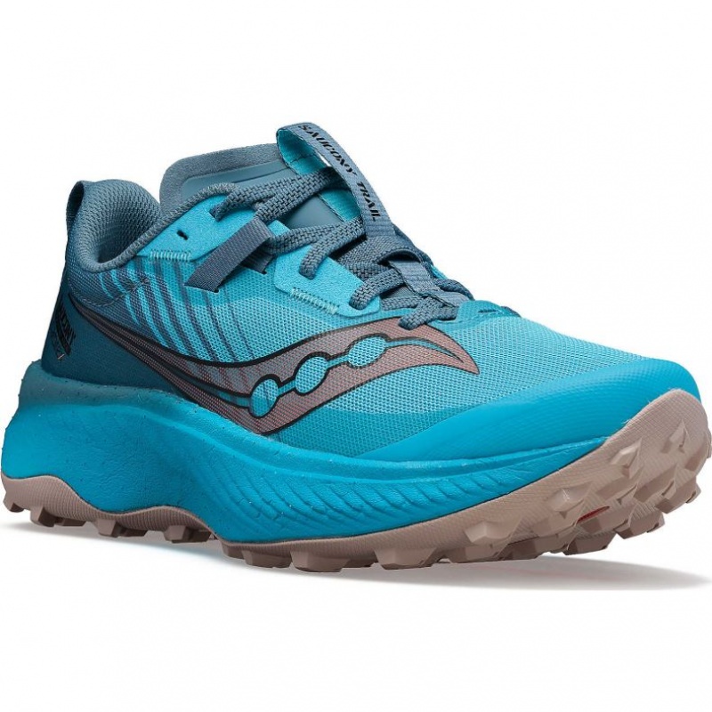 Women's Saucony Endorphin Edge Trail Running Shoes Blue | SOUTHAFRICA-IQY