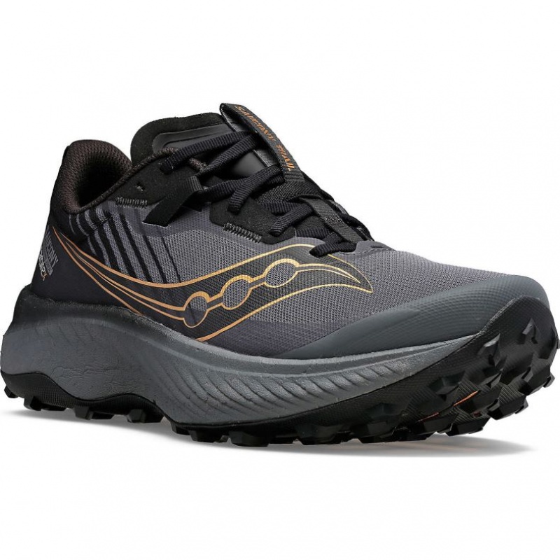 Women's Saucony Endorphin Edge Trail Running Shoes Black | SOUTHAFRICA-IWO