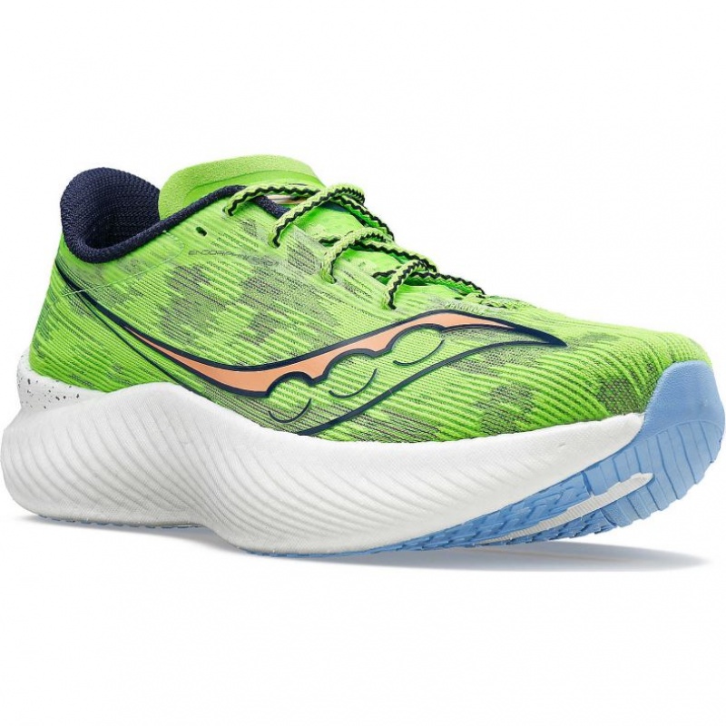 Women's Saucony Endorphin Pro 3 Running Shoes Green | SOUTHAFRICA-LGD