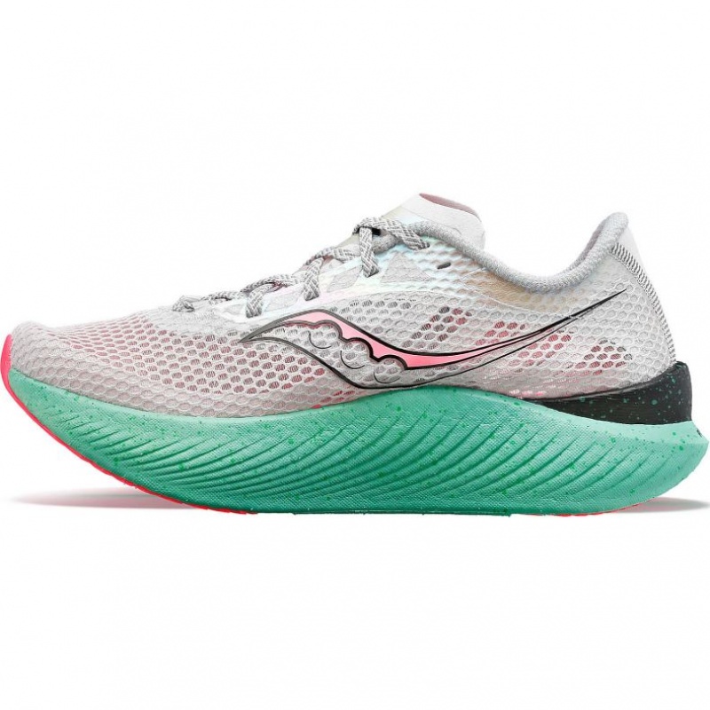 Women's Saucony Endorphin Pro 3 Running Shoes White | SOUTHAFRICA-AHK