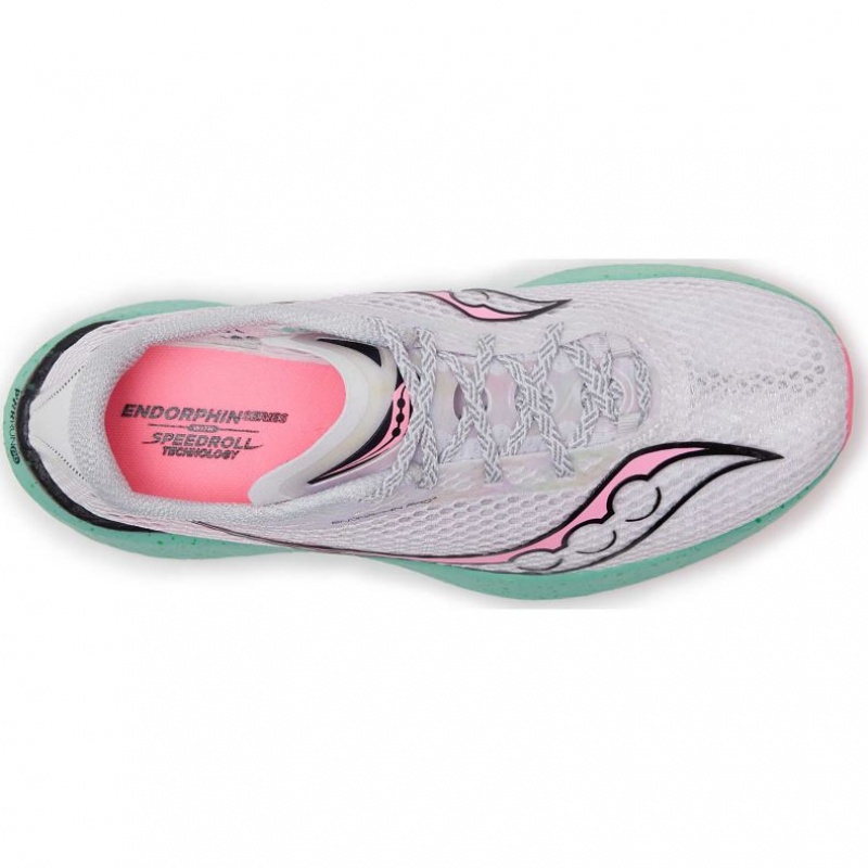 Women's Saucony Endorphin Pro 3 Running Shoes White | SOUTHAFRICA-AHK