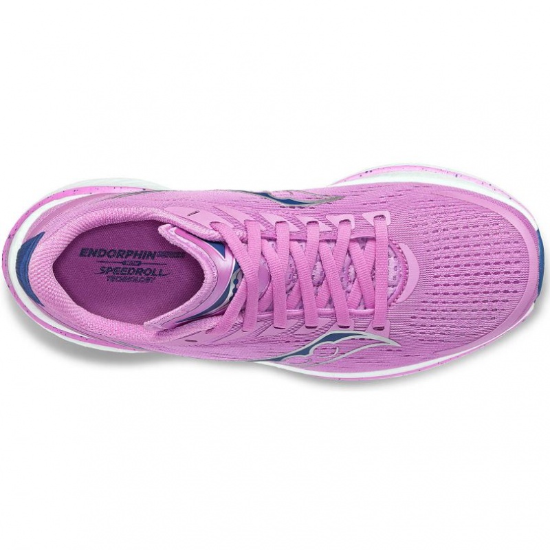 Women's Saucony Endorphin Speed 3 Running Shoes Purple | SOUTHAFRICA-ZOP