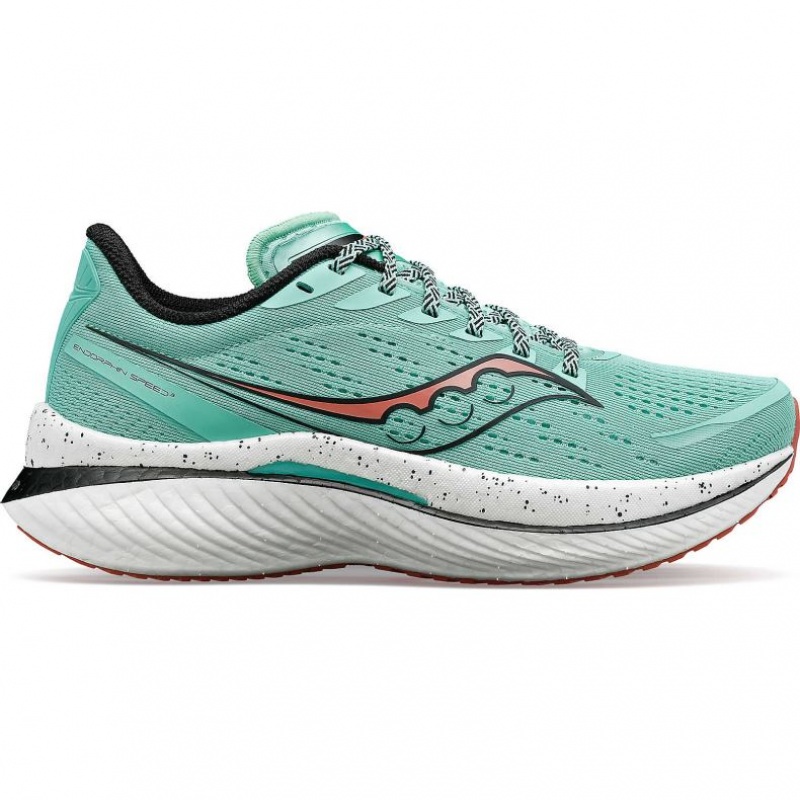 Women\'s Saucony Endorphin Speed 3 Running Shoes Turquoise | SOUTHAFRICA-VEM