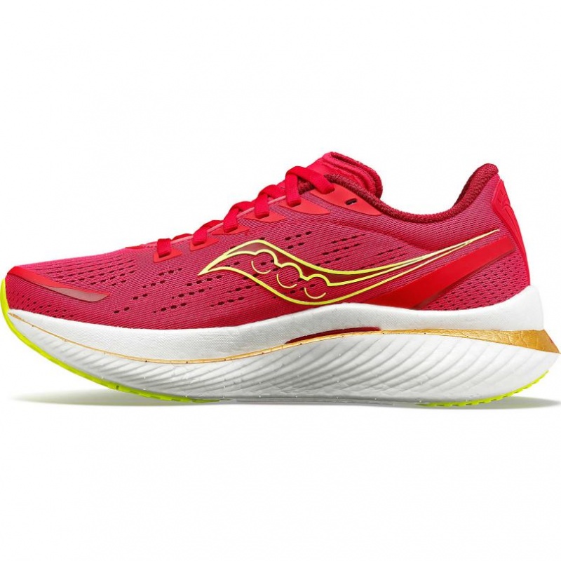 Women's Saucony Endorphin Speed 3 Running Shoes Red | SOUTHAFRICA-HQO