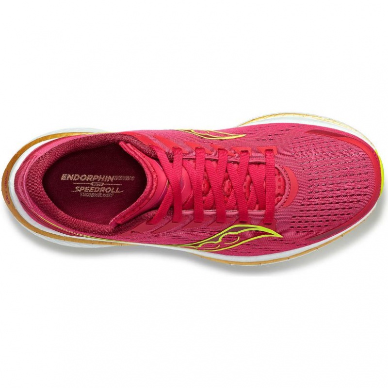 Women's Saucony Endorphin Speed 3 Running Shoes Red | SOUTHAFRICA-HQO