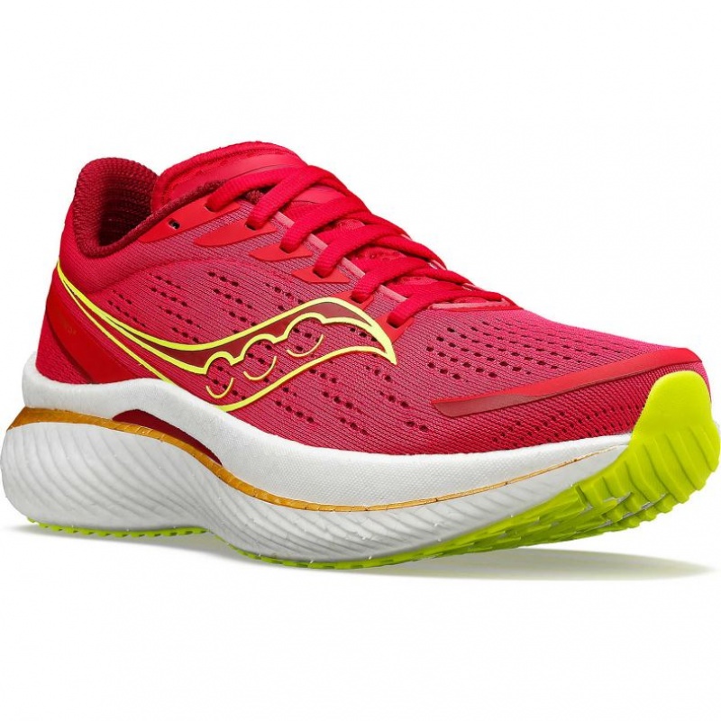 Women's Saucony Endorphin Speed 3 Running Shoes Red | SOUTHAFRICA-HQO