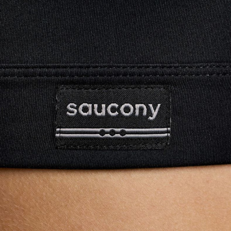 Women's Saucony Fortify Bra Black | SOUTHAFRICA-SUD