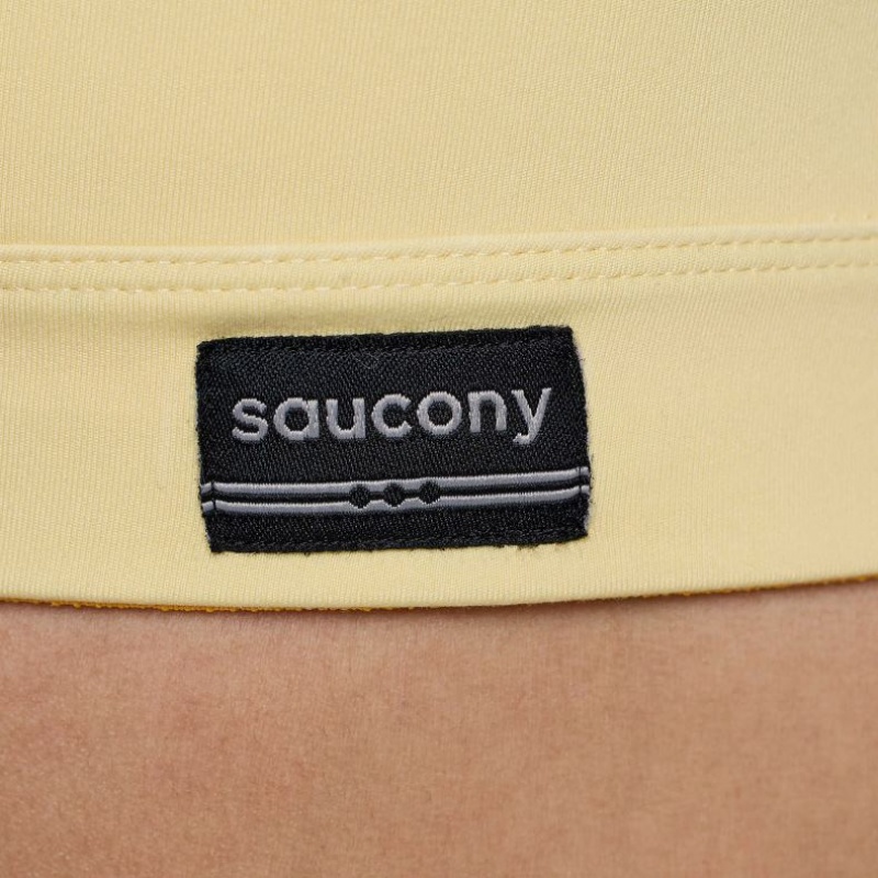 Women's Saucony Fortify Bra Yellow | SOUTHAFRICA-CPA