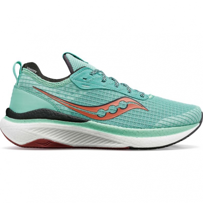 Women\'s Saucony Freedom Crossport Running Shoes Turquoise | SOUTHAFRICA-SLP